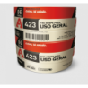 Fita Crepe Uso Geral - 18 mm x 50 m. Pacote 6 peças Adere