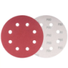 Disco Lixa com Velcro 125 mm. 8 furos Grão 080 Pacote 10 pçs Profield