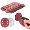 Disco Lixa com Velcro 125 mm. 8 furos Grão 180 Pacote 10 pçs Profield