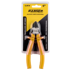 Alicate Corte 6" Polido Cabo Isolado RAL-9100 Ranger