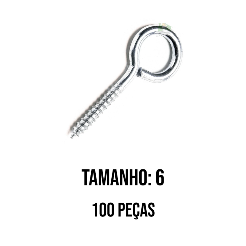 Pitão No. 06 pacote 100 pçs WS