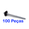 Parafuso para Telha 5/16" x 110 mm. com Kit Vedação pacote 100 pçs WS