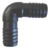 Joelho Duplo Interno Preto 1/2" pacote 25 pecas Plasbohn