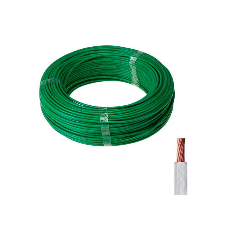 Cabo Flexivel 2,5 mm. Verde Rolo 100 m. Engeconn