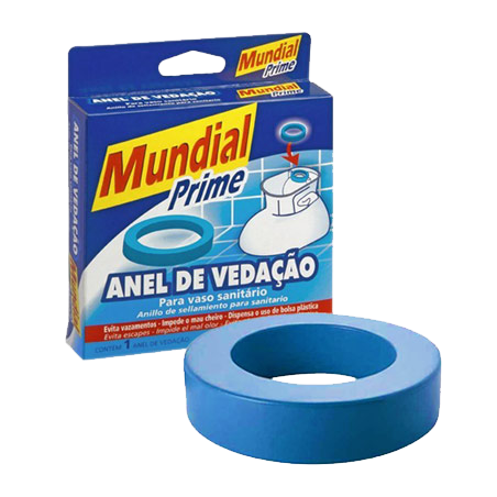 Anel de Vedacao Vaso sanitario com Guia Mundial Prime