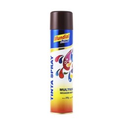 Tinta Spray 400ml. Marrom Mundial Prime