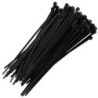 Abracadeira de Nylon Preta 2,5 mm. x 150 mm. - 100 pcs.