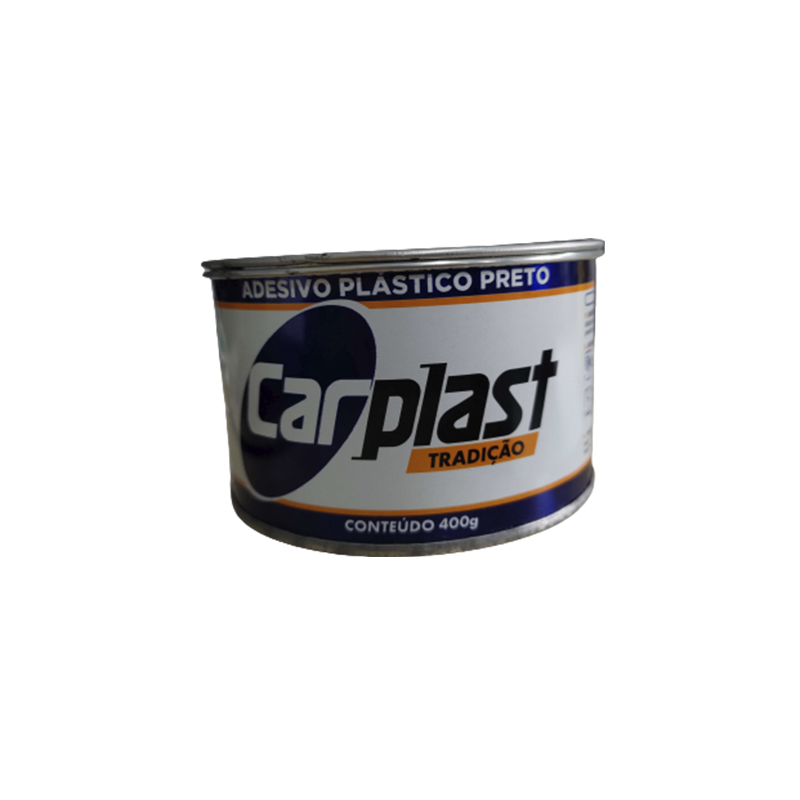 Massa Plástica Carplast Preta 400 g. Maxi Rubber